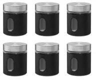 Pojemniki kuchenne - Pojemnik Alcano Na Sypkie Żywność Kawę 6 X 320 Ml Przyprawy Do Kuchni - miniaturka - grafika 1
