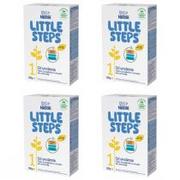 Mleko modyfikowane - Nestle Little Steps 1 Mleko początkowe w proszku dla niemowląt od urodzenia Zestaw 4 x 500 g - miniaturka - grafika 1