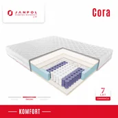 Materace - Materac CORA - JANPOL - RABAT, Rozmiar - 160x200 cm, Pokrowiec - Puroactive - miniaturka - grafika 1