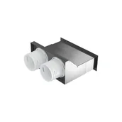 Rekuperatory i centrale - Skrzynka rozprężna 2x75/200x55 mm VEN - miniaturka - grafika 1