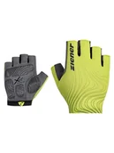 Rękawiczki - Ziener Clem męskie rękawiczki rowerowe/do jazdy na rowerze górskim, z krótkim palcem, oddychające, amortyzujące, gorzki Lemon, 8 - miniaturka - grafika 1