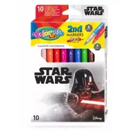 Flamastry - Patio Flamastry dwustronne Colorino Kids Star Wars 10 szt. - miniaturka - grafika 1