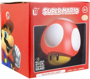 Paladone Super Mario Grzybek z dźwiękiem - Gadżety dla graczy - miniaturka - grafika 1