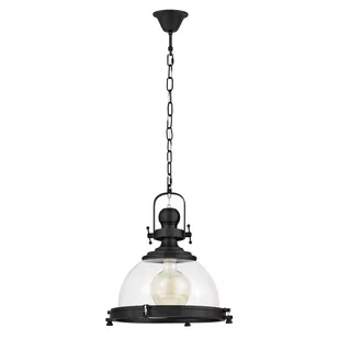 Falco lampa wisząca loftowa szklana LDP 119-300 (BK) Lumina Deco - Lampy sufitowe - miniaturka - grafika 1