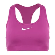 Bielizna sportowa damska - Biustonosz treningowy Nike Swoosh Medium Support - miniaturka - grafika 1