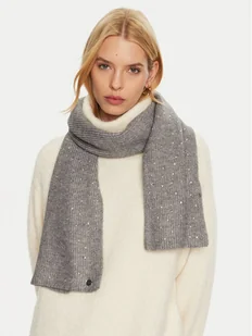 Guess Szalik AW5214 POL03 Szary - Apaszki i szaliki damskie - miniaturka - grafika 1
