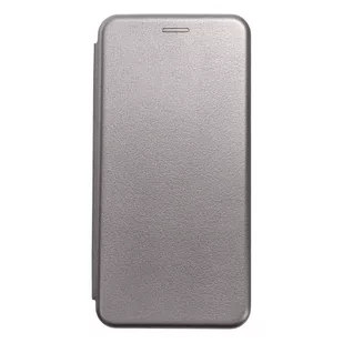 Forcell Kabura Book Elegance do SAMSUNG A22 4G stalowy - Etui i futerały do telefonów - miniaturka - grafika 1