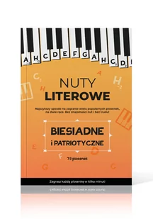 Nuty literowe biesiadne i patriotyczne - Akcesoria do instrumentów klawiszowych - miniaturka - grafika 1