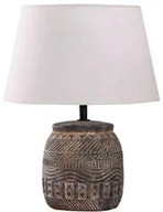 Lampy stojące - Lindby - Aelith Lampa Stołowa Ø30 White/Grey Lindby - miniaturka - grafika 1