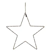 Lampy pozostałe - Czarna dekoracja świetlna ze świątecznym motywem ø 45 cm Alpha – Markslöjd - miniaturka - grafika 1