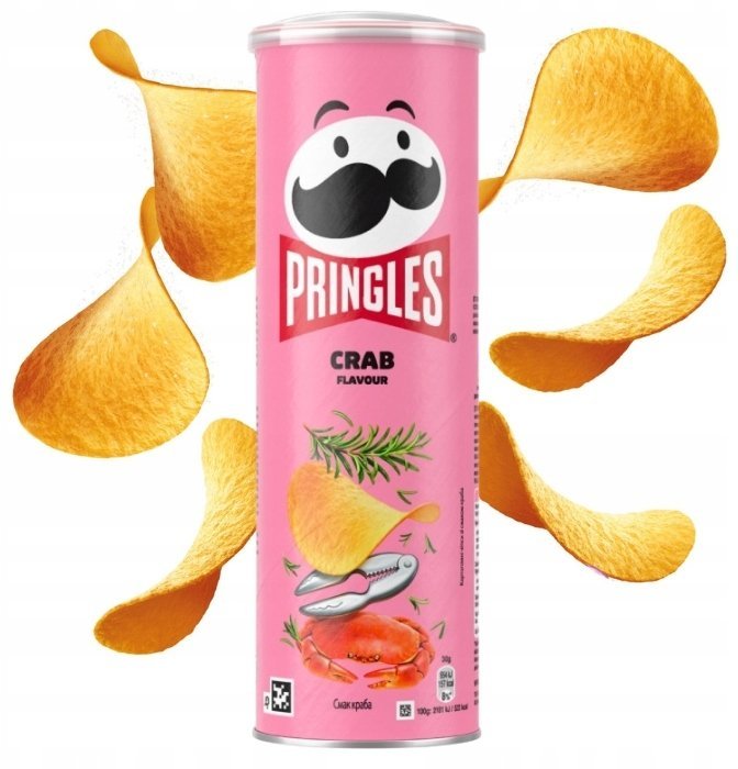 Pringles Crab Chrupki 165 g