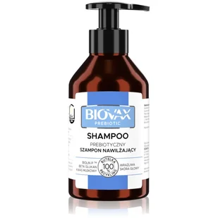 Lbiotica Biovax Prebiotic prebiotyczny szampon nawilżający 200 ml - Szampony do włosów - miniaturka - grafika 1