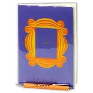 Długopisy - Zestaw Prezentowy, Friends, Notatnik + Długopis, 145x210 mm - miniaturka - grafika 1