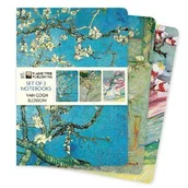 Pozostałe książki - Vincent Van Gogh: Blossom Set of 3 Standard Notebooks - miniaturka - grafika 1