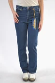 Spodnie damskie - PROSTE JEANSY DAMSKIE WRANGLER RETRO BOYFRIEND B&Y DARK HORSE - miniaturka - grafika 1