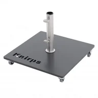 Parasole ogrodowe - KNIRPS 50 kg - mobilny stalowy stojak na parasole z kółkami - miniaturka - grafika 1