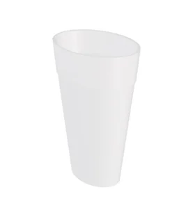 Umywalka wolnostojąca Besco Uniqa 32x46 cm owalna biały mat UMMB-U-WOW - Umywalki - miniaturka - grafika 1