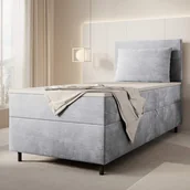 Łóżka - Łóżko tapicerowane MONTIGO | 90x200 | kolor do wyboru - miniaturka - grafika 1