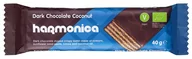 Ciastka - HARMONICA (wafelki, sosy, syropy) WAFELEK Z KREMEM KOKOSOWO - KAKAOWYM W POLEWIE CZEKOLADOWEJ BIO 40 g - HARMONICA BP-3800218254014 - miniaturka - grafika 1