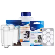 Akcesoria i części do ekspresów do kawy - Zestaw PHILIPS SAECO - Filtr AL-Inte+ 3 szt, UniDec250, Aqualogis Cleaneo 10szt - miniaturka - grafika 1