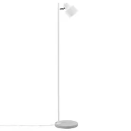 Lampy stojące - Beliani Lampa stojąca biała 123 cm CORBONES - miniaturka - grafika 1