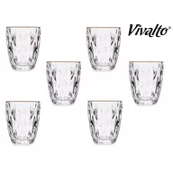 Szklanki - Szklanka do wody 270 ml Diamond 6 szt. VIVALTO - miniaturka - grafika 1