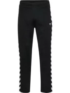 Spodnie sportowe męskie - Hummel Spodnie dresowe w kolorze czarnym - miniaturka - grafika 1