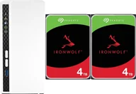 Serwery plików NAS i macierze dyskowe - Serwer plików Qnap TS-233 + 2x Seagate IronWolf 4TB ST4000VN006 - miniaturka - grafika 1