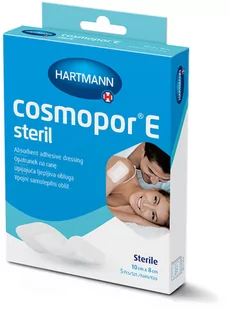 Hartmann Opatrunek sterylny Cosmopor E 10cm x 8cm x 5 szt |  OD 199 PLN! - Apteczki i materiały opatrunkowe - miniaturka - grafika 1