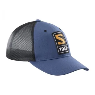 Czapka Salomon Trucker Curved Dark Denim / Black - Czapki i chusty sportowe damskie - miniaturka - grafika 1