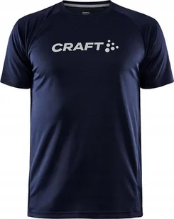 Męska koszulka treningowa z krótkim rękawkiem Craft Core unify logo tee rozmiar XL - Koszulki męskie - miniaturka - grafika 1