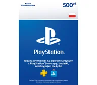 Kody i doładowania cyfrowe - Sony PlayStation Network 500 zł [kod aktywacyjny] - miniaturka - grafika 1