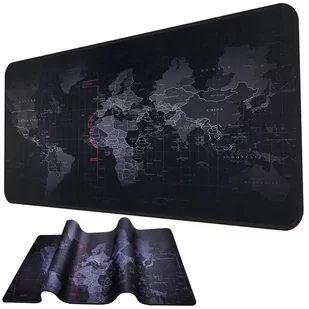 VERK GROUP Duża podkładka pod mysz mapa świata 80x30 cm VERK06206 - Podkładki pod mysz - miniaturka - grafika 1