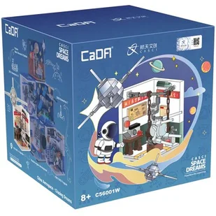Klocki CaDA Casci Space Dreams Model satelity Dong Fang Hong 208 elementów - Klocki - miniaturka - grafika 1