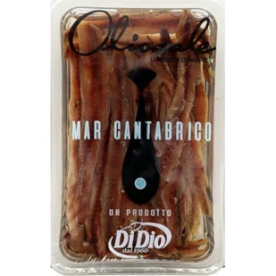 Filety z sardeli kantabryjskiej z papryką Alici del Cantabrico Peperoncino 70g - Di Dio - Konserwy i dania rybne - miniaturka - grafika 1