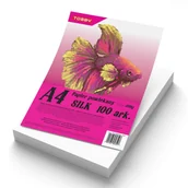 Szkolne artykuły papiernicze - Papier A4 powlekany kredowany 100 ark.350g - artykuł papierniczy - miniaturka - grafika 1