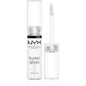 Błyszczyki do ust - NYX Professional Makeup Butter Gloss 54 Sugar Glass - miniaturka - grafika 1