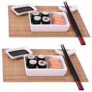 Zestawy do sushi - Zestaw do sushi zestaw do serwowania sushi 7 el. - miniaturka - grafika 1