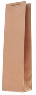 Akcesoria do pakowania - Torby papierowe na butelkę wino BRĄZ eko prestiż 11x9x40cm pakiet 50 szt - miniaturka - grafika 1