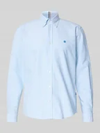 Koszule męskie - Koszula casualowa o kroju regular fit z czystej bawełny model ‘LIAM’ - miniaturka - grafika 1