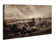 Obrazy i zdjęcia na płótnie - London from Greenwich (Liber Studiorum, part V, plate 26), William Turner - obraz na płótnie Wymiar do wyboru: 70x50 cm - miniaturka - grafika 1