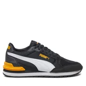 Buty dla chłopców - Sneakersy Puma ST Runner v4 Mesh Jr 399876 03 Czarny - miniaturka - grafika 1