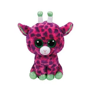 Ty Beanie Boos Gilbert różowa żyrafa średnia Inc - Maskotki i pluszaki - miniaturka - grafika 1