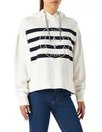 Swetry damskie - GANT Damski sweter z kapturem, Eggshell, XS - miniaturka - grafika 1