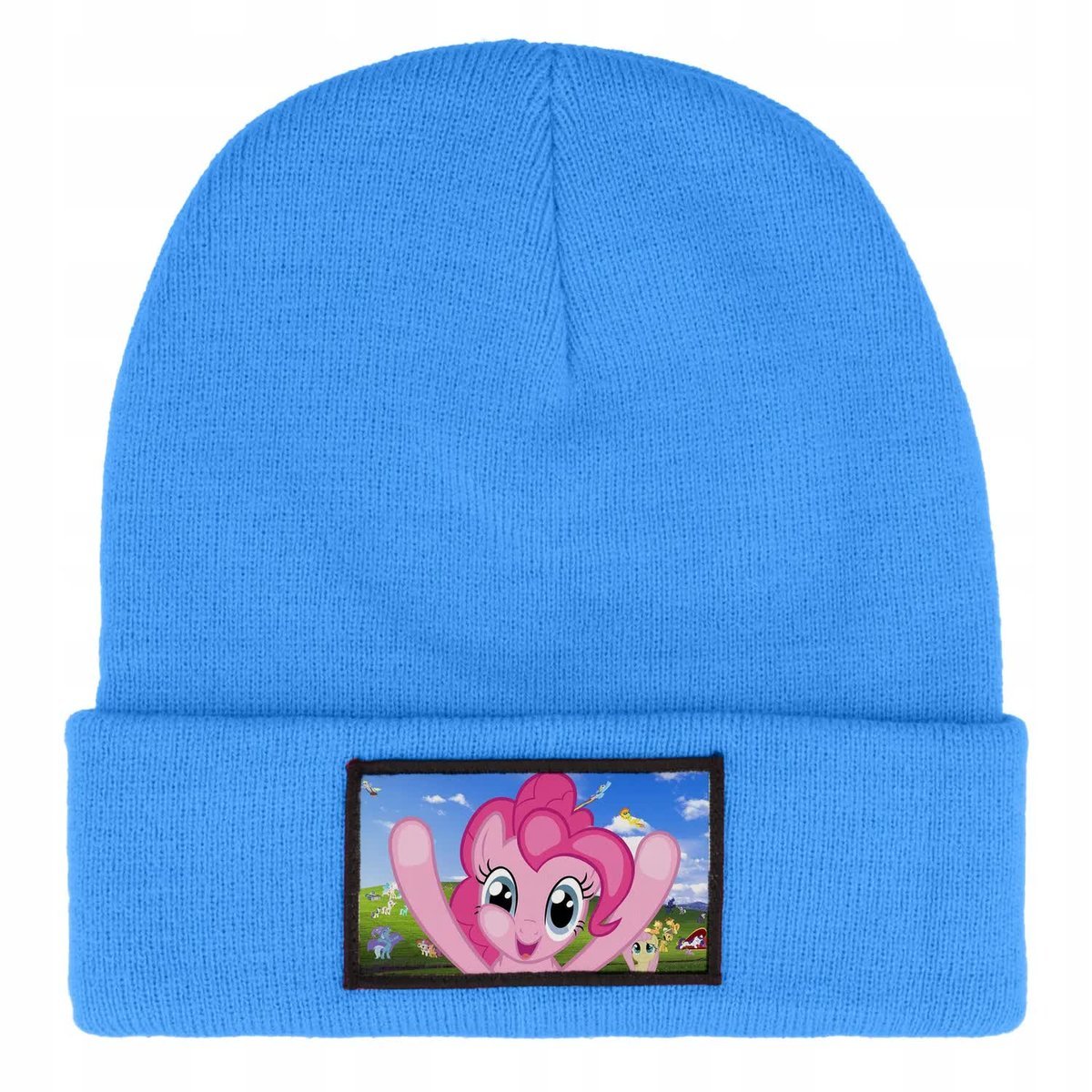 Czapka Zimowa Dziecięca MY LITTLE PONY MAGIC Kucyki Prezent Wzory Niebieska