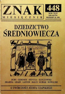 Znak nr 448 Dziedzictwo średniowiecza - Historia świata - miniaturka - grafika 1