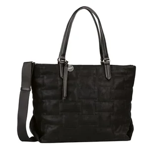 Gabor bags Wilka damska torba na ramię z zamkiem błyskawicznym, duża, czarna, czarny, l, Classic - Torebki damskie - miniaturka - grafika 1