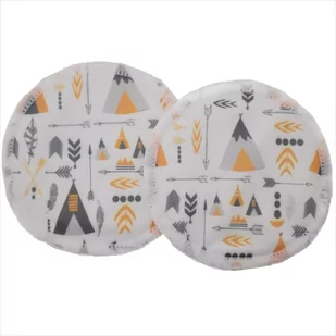 Bambusowe Wkładki Laktacyjne Wielorazowe Płaskie Tipi - Akcesoria do karmienia - miniaturka - grafika 1