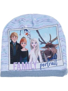 Disney Frozen Dwustronna czapka beanie "Kraina Lodu" w kolorze błękitnym - Czapki damskie - miniaturka - grafika 1