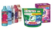 Środki do prania - Kapsułki do prania DASH ARIEL 60szt + 72szt Płyn do płukania TESORI 5x 760 ml - miniaturka - grafika 1